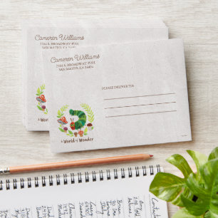 Eric Carle A World of Wonder Envelope