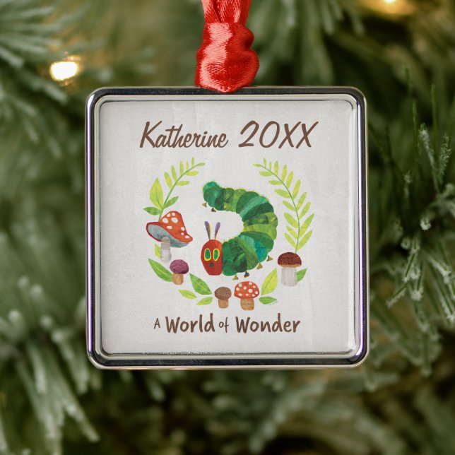 Eric Carle | A World of Wonder Metal Ornament (Tree)