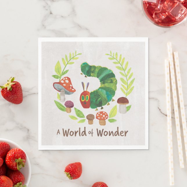 Eric Carle | A World of Wonder Napkin (Insitu)