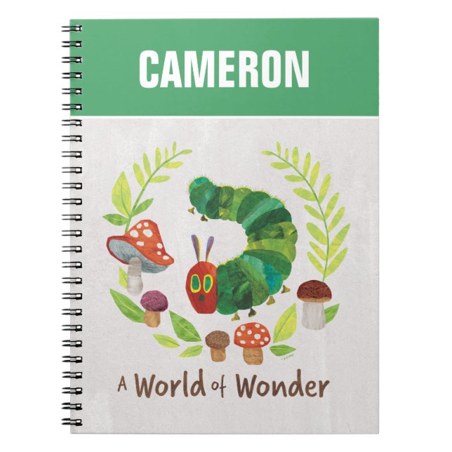 Eric Carle | A World of Wonder Notebook (Front)