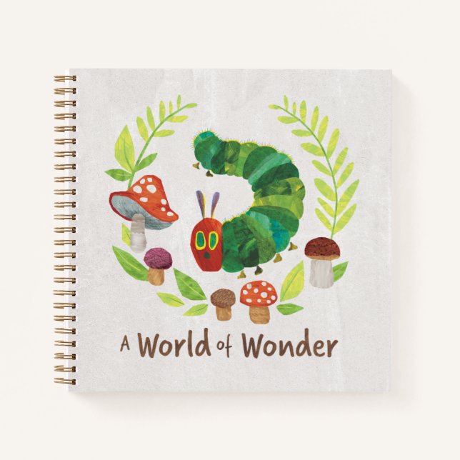 Eric Carle | A World of Wonder Notebook (Front)