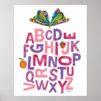 Eric Carle | Alphabet Butterfly Pattern