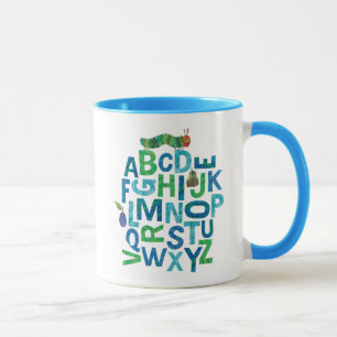 Eric Carle   Alphabet Caterpillar Letters Pattern Mug