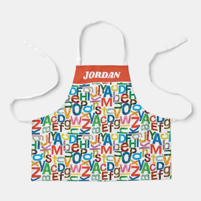 Eric Carle | Alphabet Pattern Letters Apron (Front)