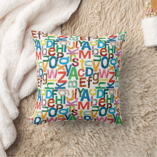 Eric Carle   Alphabet Pattern Letters Cushion