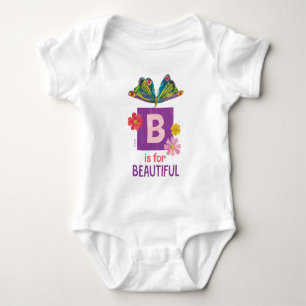 Eric Carle   B is for Butterfly  Baby Bodysuit