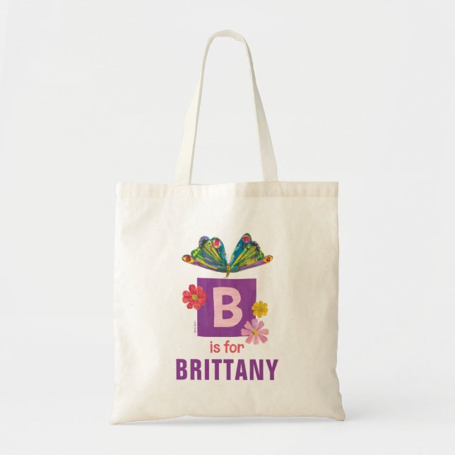 Eric Carle | B is for Butterfly  Tote Bag (Front)