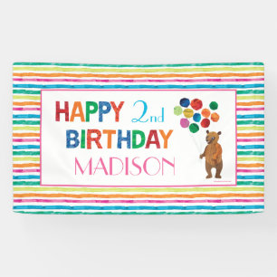 Eric Carle   Beary Rainbow Birthday Banner