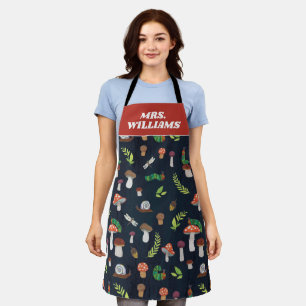 Eric Carle   Bugs and Mushrooms Pattern Apron