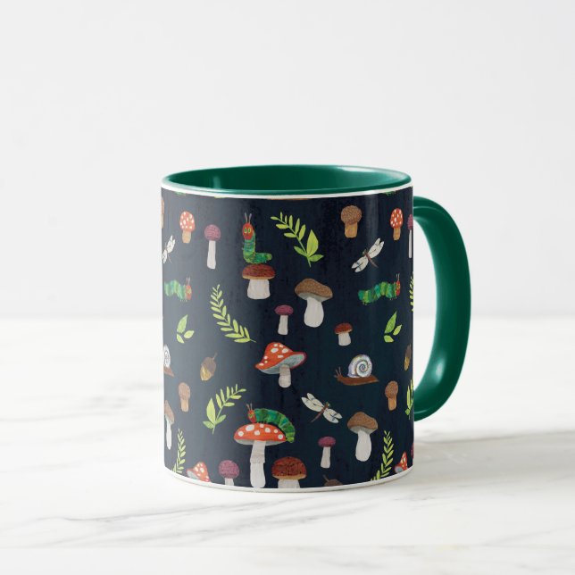 Eric Carle | Bugs and Mushrooms Pattern Mug (Front Right)