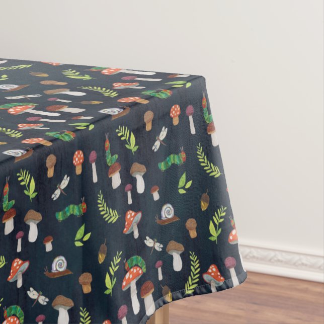 Eric Carle | Bugs and Mushrooms Pattern Tablecloth (In Situ)
