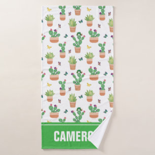 Eric Carle   Caterpillar, Cactus, and Butterfly Pa Bath Towel Set