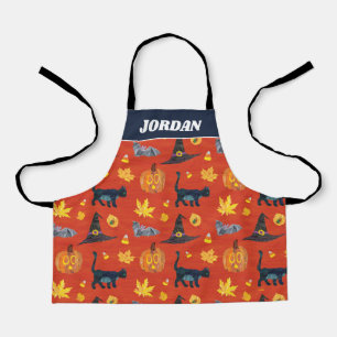 Eric Carle Caterpillar Halloween Pattern Apron