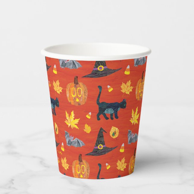 Eric Carle | Caterpillar Halloween Pattern Paper Cups (Front)