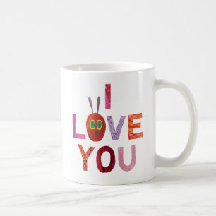 Eric Carle Caterpillar I Love You Coffee Mug