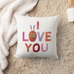 Eric Carle   Caterpillar I Love You Cushion