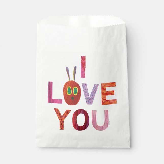 Eric Carle | Caterpillar I Love You Favour Bag (Front)