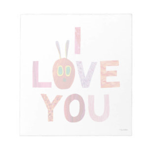 Eric Carle   Caterpillar I Love You Notepad
