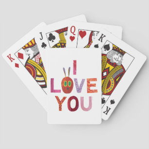 Eric Carle Caterpillar I Love You Playing Cards