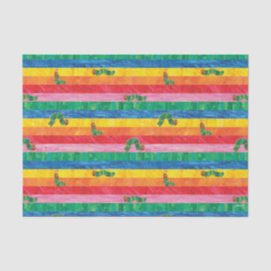 Eric Carle Caterpillar Rainbow Stripe Pattern Tissue Paper