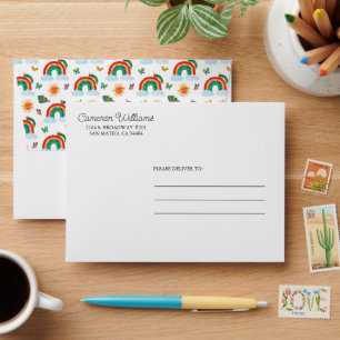 Eric Carle   Caterpillar to Rainbow Butterfly Envelope