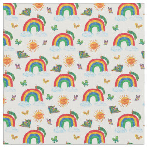 Eric Carle   Caterpillar to Rainbow Butterfly Fabric