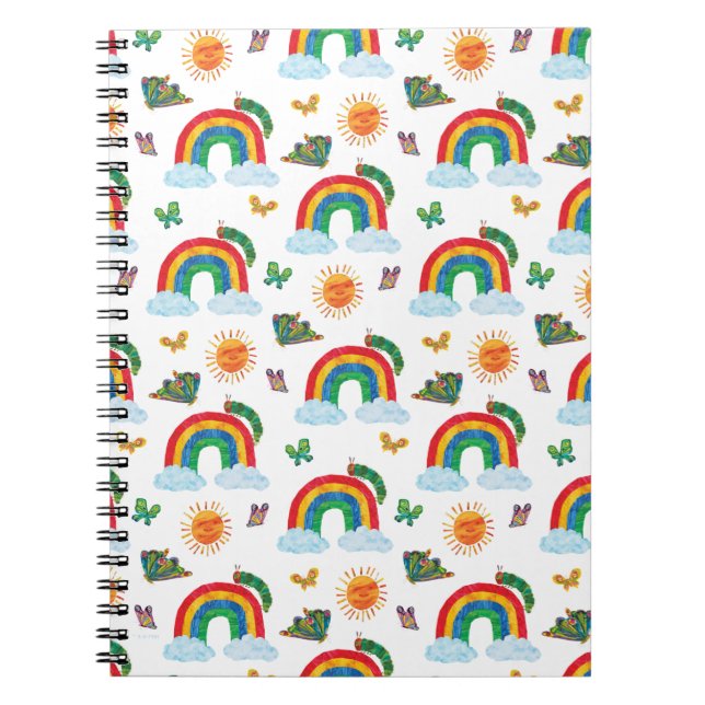 Eric Carle | Caterpillar to Rainbow Butterfly Notebook (Front)