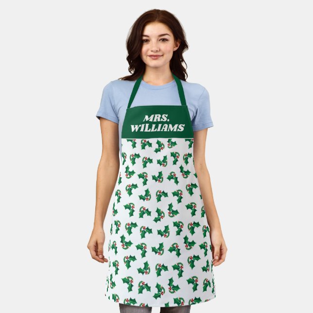 Eric Carle Christmas Caterpillar Apron (Worn)