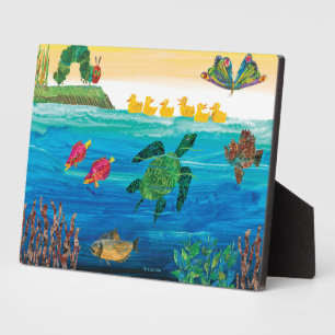Eric Carle   Colourful Pond Scene Plaque