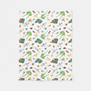 Eric Carle   Isn't Life Beautiful? Pattern Fleece Blanket