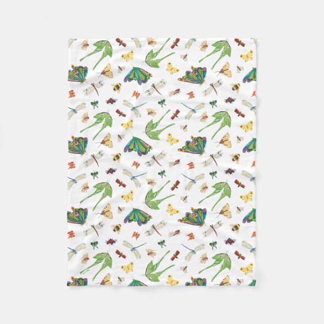 Eric Carle | Isn't Life Beautiful? Pattern Fleece Blanket (Front)