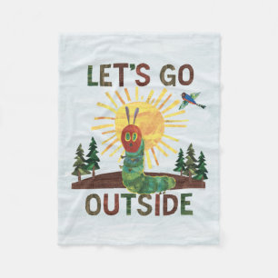 Eric Carle   Let’s Go Outside Fleece Blanket