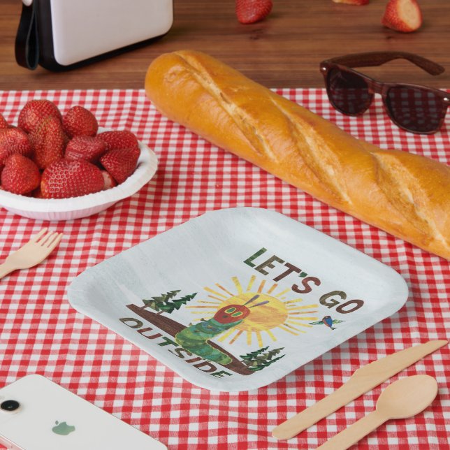 Eric Carle | Let’s Go Outside Paper Plate (Picnic)