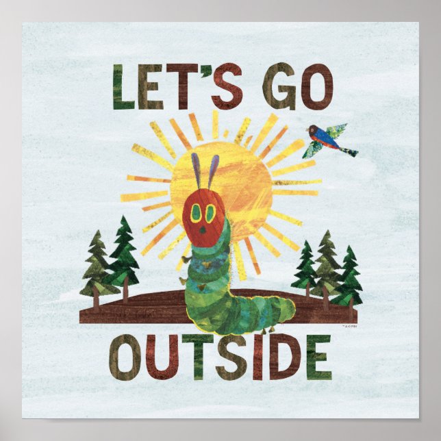Eric Carle | Let’s Go Outside Poster (Front)