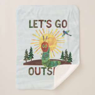 Eric Carle   Let’s Go Outside Sherpa Blanket