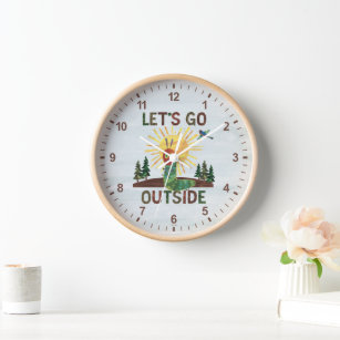 Eric Carle   Let's Go Outside Clock