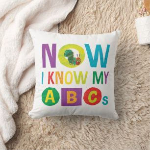 Eric Carle Now I Know My ABCs Cushion