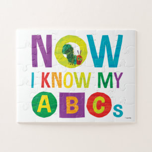 Eric Carle   Now I Know My ABCs - Kids Jigsaw Puzzle