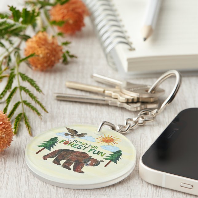 Eric Carle | Ready for Forest Fun Key Ring (Front Right)