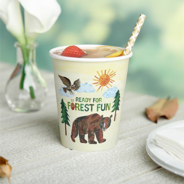Eric Carle | Ready for Forest Fun Paper Cups (Insitu)
