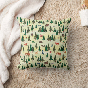 Eric Carle   Ready for Forest Fun Pattern Cushion