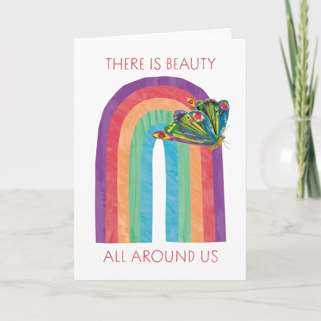Eric Carle There | Is Beauty All Around Us Card (Front)