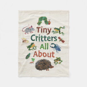 Eric Carle Tiny Critters All About Fleece Blanket
