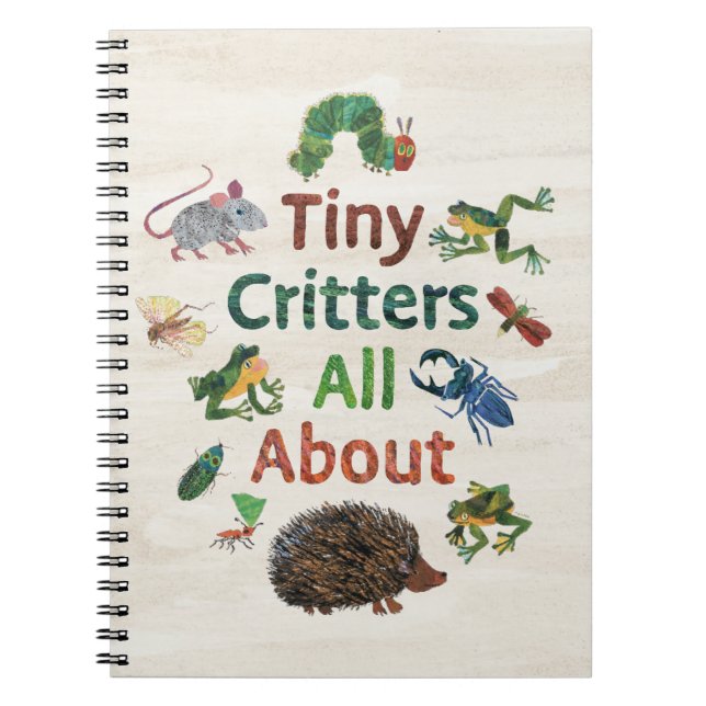 Eric Carle | Tiny Critters All About Notebook (Front)