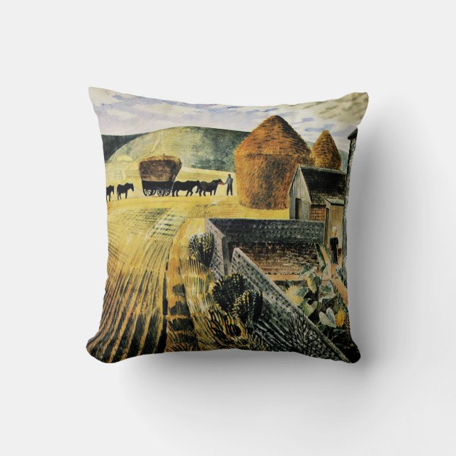 Eric Ravilious - Furlongs Cushion (Front)