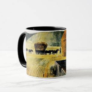 Eric Ravilious - Furlongs, famous painting Mug