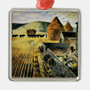 Eric Ravilious - Furlongs Metal Ornament