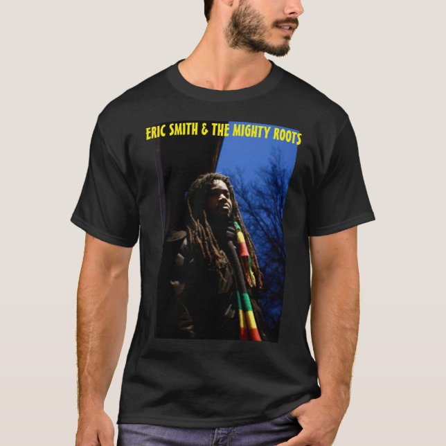 ERIC SMITH  TOUR MERCH Basic Dark T-Shirt (Front)