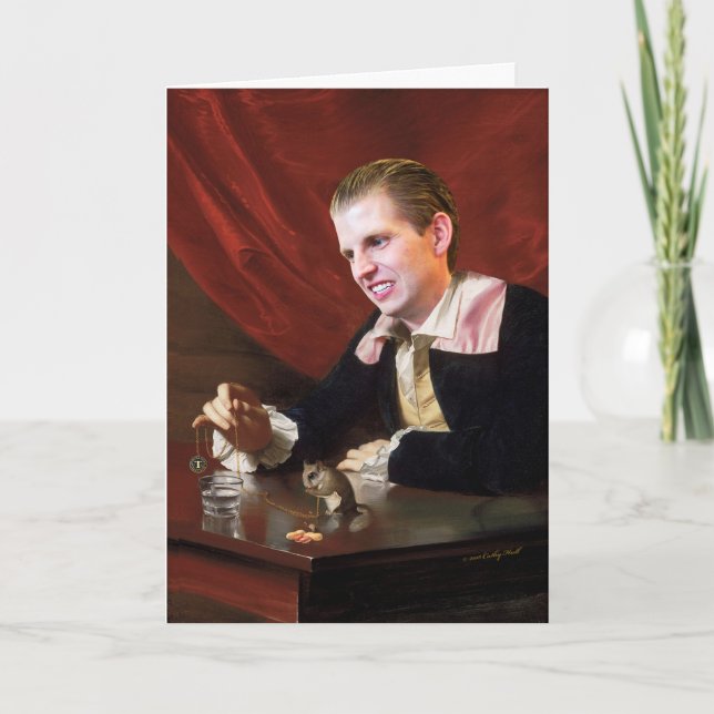Eric Trump Customisable Anniversary card (Front)