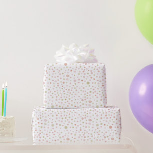 Erica Confetti Watercolor Dots Wrapping Paper